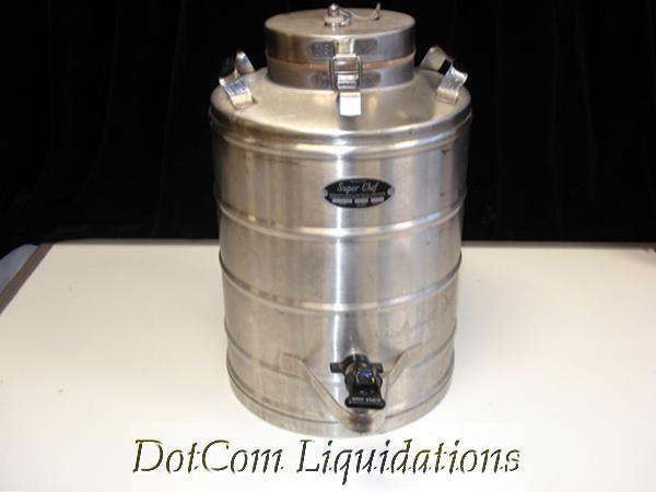 Insulated super chef 5 gallon beverage container