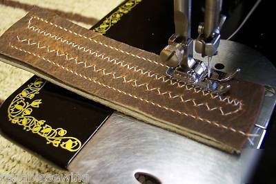 Juki heavy duty industrial sewing machine for leather +