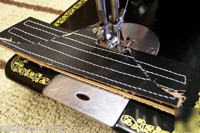 Juki heavy duty industrial sewing machine for leather +
