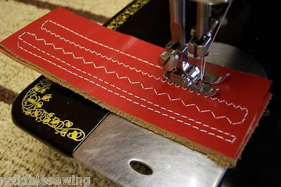 Juki heavy duty industrial sewing machine for leather +