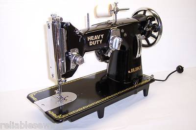 Juki heavy duty industrial sewing machine for leather +