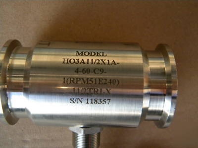 Mettler 325-010 compact sanitary turbine flow sensor