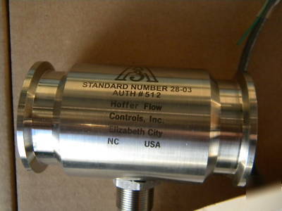 Mettler 325-010 compact sanitary turbine flow sensor