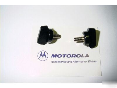 Motorola maratrac control head mounting knobs