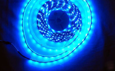 New 5M flexible blue led strip with 300 leds. usa 