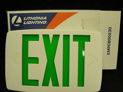 New lithonia lighting led exit sign in box 7