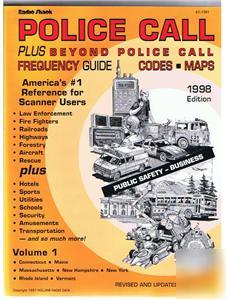 Police call plus guide 1998 vol.1 ct me ma nh ny ri ma