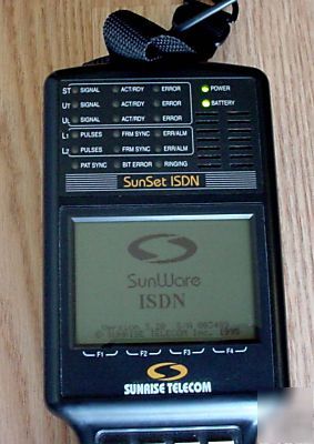 (good condition) sunrise telecom sunset isdn SS400