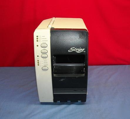Zebra stripe S500 barcode label printer s-500 serial