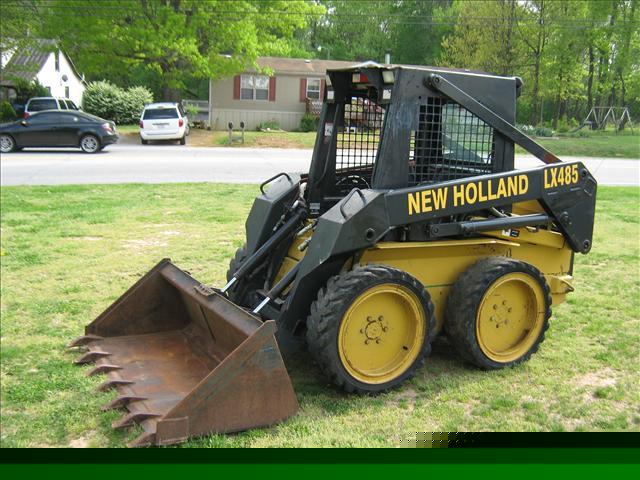 New 1997 holland LX485 skid steer loader