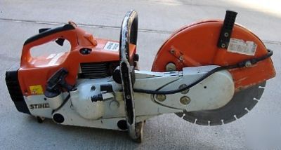  stihl ts 400 cutquik concrete saw cut-off machine 