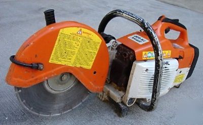  stihl ts 400 cutquik concrete saw cut-off machine 