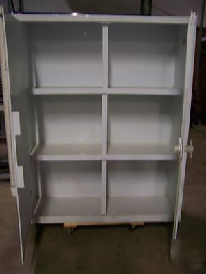 Acids / corrosive storage cabinet polypro 4'X19