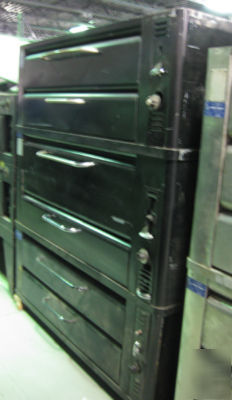 962, 951 blodgett triple deck pizza roaster oven 8598
