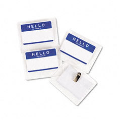 Cline clipstyle top load laserink jet badge holder kit