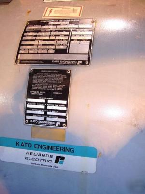 Generator end 550 kw kato generator head 1200 rpm
