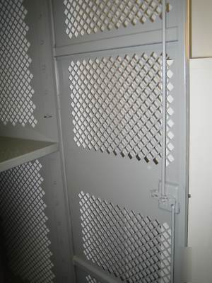 Heavy duty grizzly see-thru stainless storage cabinet 