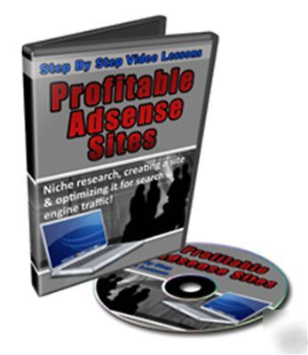 How to setup profitable adsense sites - videos 