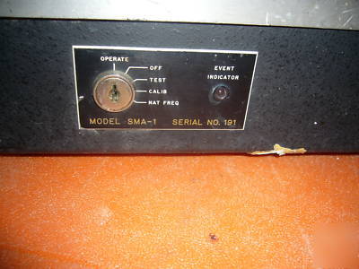 Kinemetrics seismograph sma-1 earthquake volcano