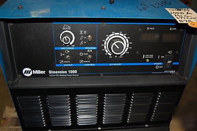 Miller dimension 1000 mig welder w s-74DX feeder 2006