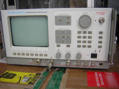Motorola R2600CHS communications system analyzer R2600C