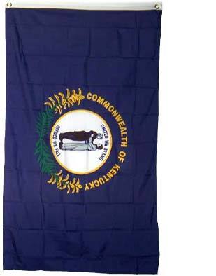 New large 2X3 kentucky state flag us usa american flags