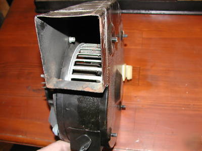 1986 jaguar XJ6 vanden 12V hvac squirrel cage blower
