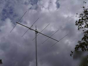 2 meter vhf 144 /148 5 element yagi beam antenna
