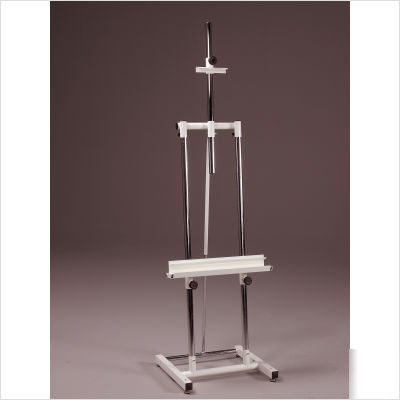 Avanti ii metal double post easel color: white