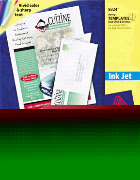 Avery tri-fold brochures white matte 100X8.5X11 inkjet