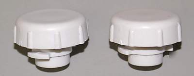 Bunn cds faucet caps - white 26793.0000