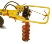 Ground hog post hole digger with honda engine hd-99-h