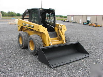 John deere 270 farm tractor skid steer loader