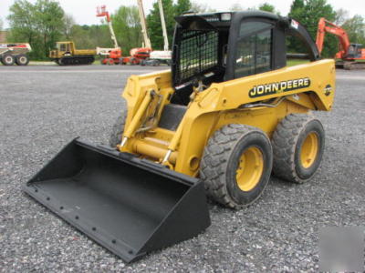 John deere 270 farm tractor skid steer loader