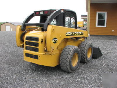 John deere 270 farm tractor skid steer loader