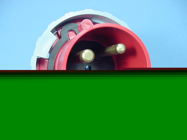 Leviton pin & sleeve inlet plug 60A 480V 3Ã¸ 460B7W
