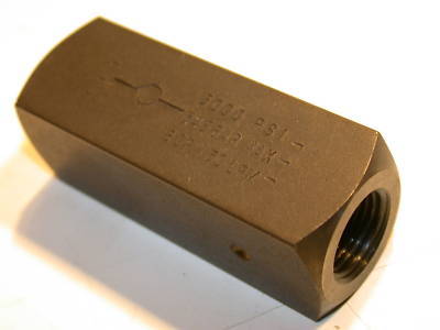 New 24 parker hydraulic steel check valve C600S-10DJ