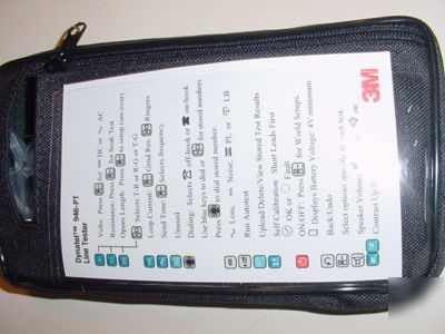 New 3M dynatel 946-pt subscriber loop tester 946DSP