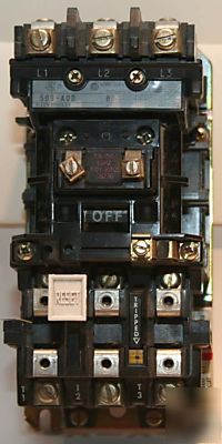 New allen bradley open starter 509-A0D
