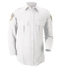 Nwt blauer 8600Z long sleeve zippered shirt white 2XL