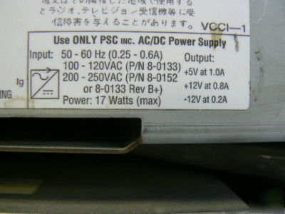 Psc magellan 24 scanner / scales