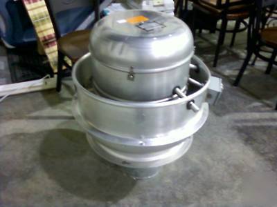Restaurant exhaust fan & hood