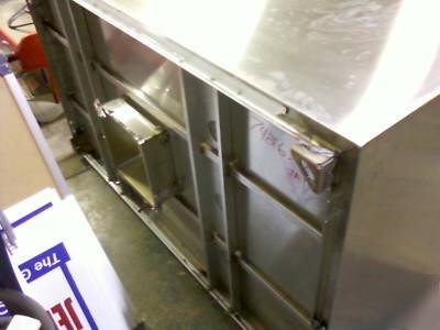 Restaurant exhaust fan & hood
