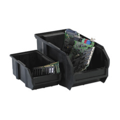 Shoplet select black conductive bins 5 12 x 10 78 x 5