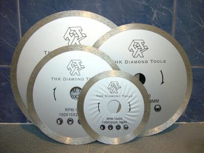 110MM diamond continuous rim saw blade disc wheel tile