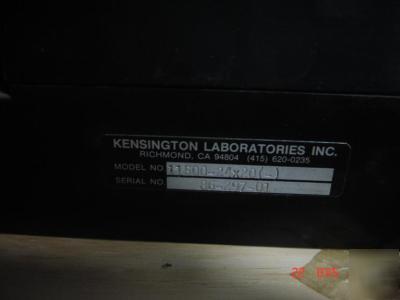 2 motorized precision stages, kensington laboratories 