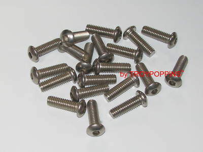 20- stainless steel button head screws 5/16