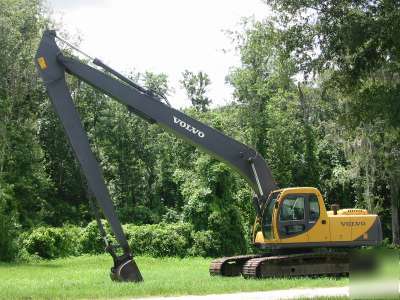 2001 volvo excavator EC210B 53 ft. long reach