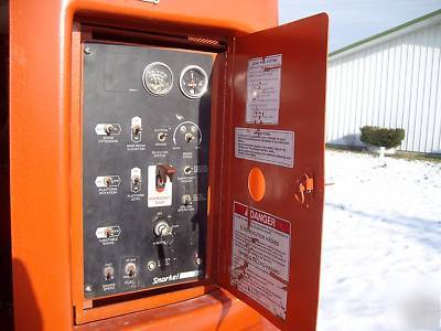 2004 snorkel TB60 4X4 boomlift dual fuel 110 generator