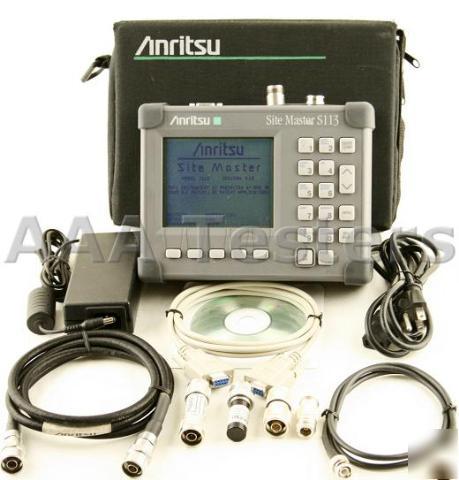 Anritsu site master S113 cable antenna sitemaster